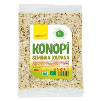 WOLFBERRY Konopné semienko lúpané 100 g BIO