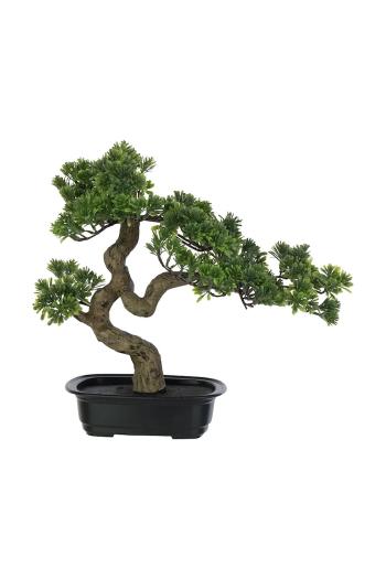 Umelý stromček v kvetináči J-Line Podocarpus Bonsai viac farieb