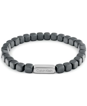 Calvin Klein Štýlový korálkový náramok pre mužov 35100060
