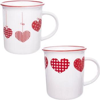 Orion Hrnček porcelánový HOME LOVE 350 ml 2 ks (127243)