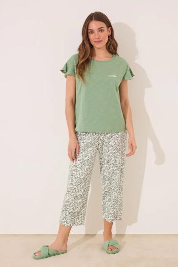 Pyžamo women'secret dámske, zelená farba, 3592399