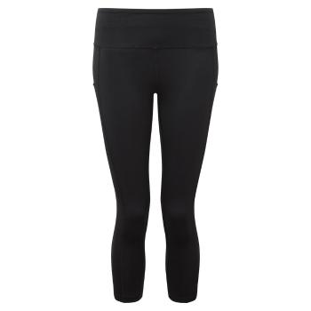 TriDri® Dámske 3/4 legíny z recyklovaného polyesteru - Čierna | M