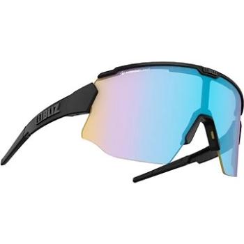 BLIZ – BREEZE NANO OPTICS Nordic Light Matt Black Orange w Blue Multi Cat. 1 + Brown w Silver Mirror (7318480114685)