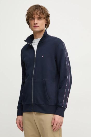 Bavlnená mikina Tommy Hilfiger pánska, tmavomodrá farba, jednofarebná, MW0MW37468