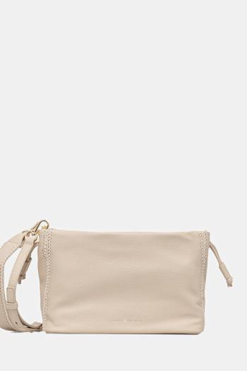 Kabelka Tommy Hilfiger béžová farba, AW0AW17541