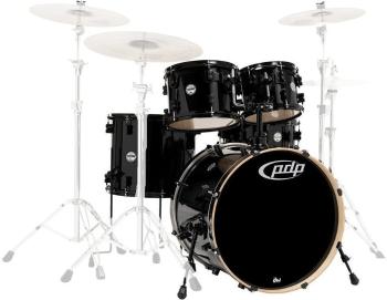 PDP by DW Concept Shell Pack 5 pcs 20" Pearlescent Black Akustická bicia sada