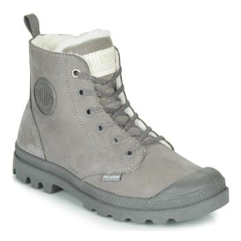 Palladium  PAMPA HI ZIP WL  Polokozačky Šedá