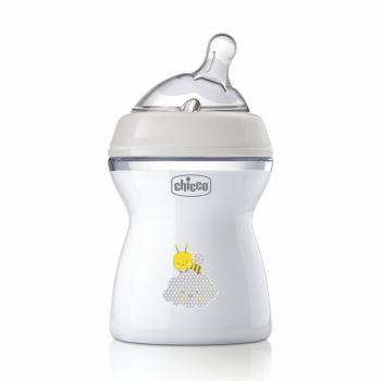 Chicco dojčenská sklo Natural Feeling neutral V001415 250 ml,CHICCO Fľaša dojčenská Natural Feeling 250 ml neutral 2m+