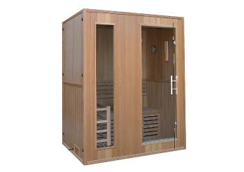 Marimex Fínska sauna KOTI L saunové kachle SAWO