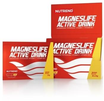 Sportital Nutrend Magneslife Active Drink, 10x15 g, citrom
