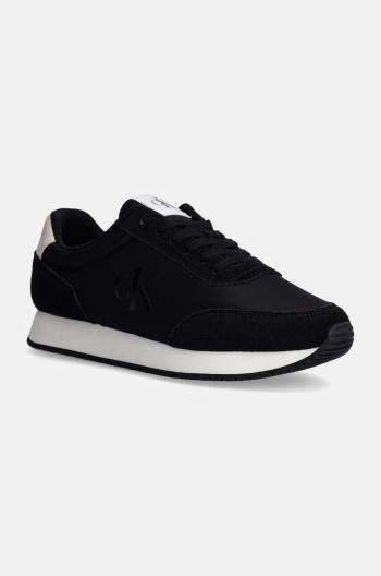 Tenisky Calvin Klein Jeans RETRO RUNNER ICONIC SNK čierna farba, YM0YM01119