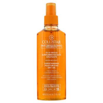 Collistar Olej na opaľovanie SPF 15 (Supertanning Moisturizing Dry Oil) 200 ml