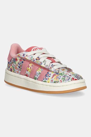 Detské tenisky adidas Originals CAMPUS 00s ružová farba, JH5803