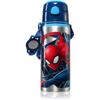 Marvel Spiderman Aluminium Water Bottle With Strap detská fľaša 600 ml