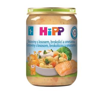 HIPP Cestoviny s lososom, brokolicou a smotanou 250 g