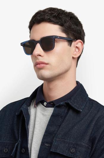 Slnečné okuliare Tommy Hilfiger pánske, tmavomodrá farba, TH 2126/S
