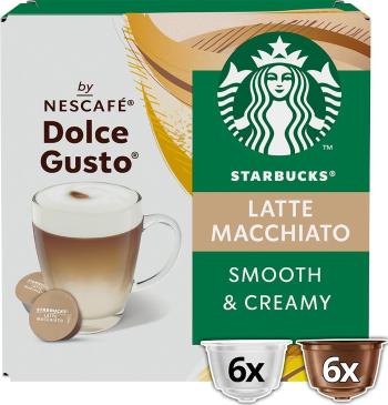 Kávékapszula STARBUCKS® Latte Macchiato by NESCAFE® DOLCE GUSTO® kávé 12 db