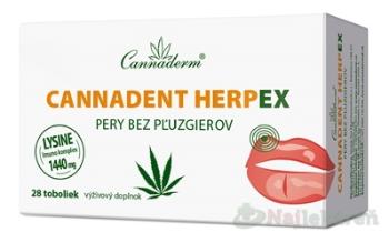 Cannaderm CANNADENT HERPEX 28 kapsúl