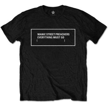 Manic Street Preachers tričko Everything Must Go Monochrome  one_size