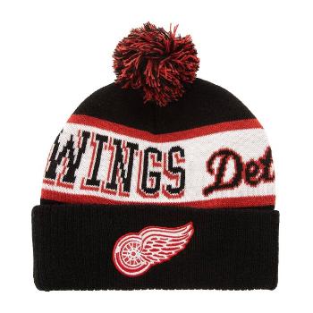 Mitchell & Ness NHL Block Sweep Pom Knit Detroit Red Wings black - UNI