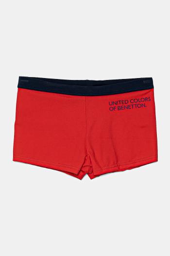 Šortky United Colors of Benetton červená farba, 3L030X01F