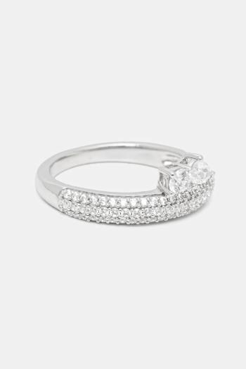 Strieborný prsteň Guess JSBR04 509JW
