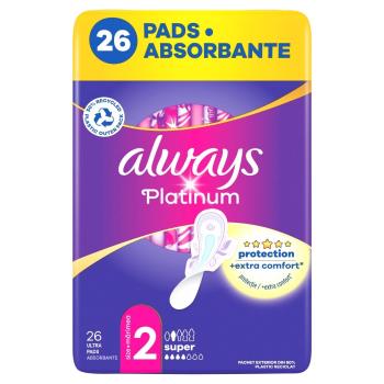 Always Platinum Super egészségügyi Betét 26db