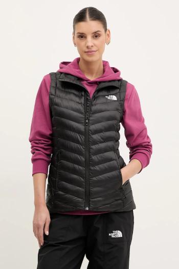 Vesta The North Face Huila dámska, čierna farba, prechodná, NF0A85AI4H01