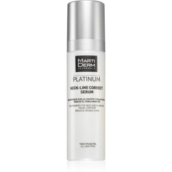 MartiDerm Platinum Neck-Line intenzívne liftingové sérum na spevnenie krku a brady 50 ml