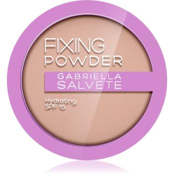 Gabriella Salvete Nude jemný kompaktný púder SPF 15 odtieň 03 Nude Sand 8 g