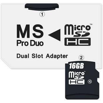 CONNECT IT MS PRO DUO na 2× Micro SDHC (CI-1138)