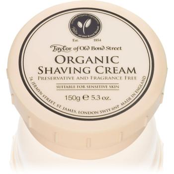 Taylor of Old Bond Street Organic krém na holenie 150 g