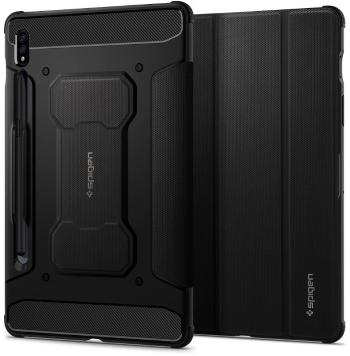 Tablet tok Spigen Rugged Armor Pro Black Samsung Galaxy Tab S7/S8