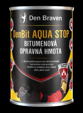DENBIT AQUA STOP - Strešný bitúmenový tmel 1 kg cierna