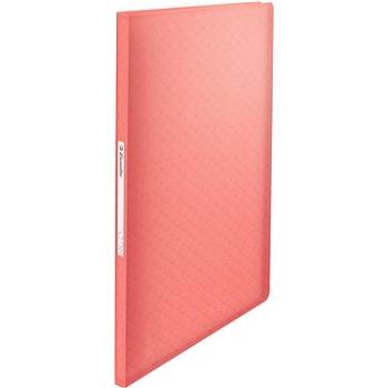 ESSELTE Colour Breeze A4, 40 vreciek, transparentné koralové (628441)