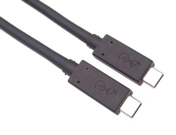 PREMIUMCORD Kábel USB4™ 40Gbps 8K @ 60Hz Thunderbolt 3, 1m