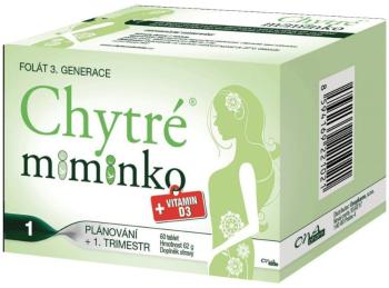 CHYTRÉ MIMINKO + Vitamin D3 60 tabliet