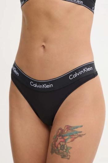 Tangá Calvin Klein Underwear čierna farba, 0000F3786E