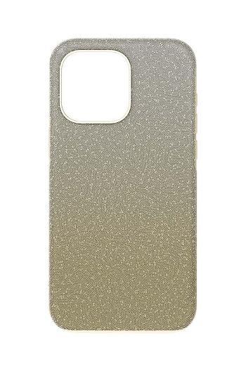 Puzdro na mobil Swarovski 5680857 HIGH 15 PRO MAX žltá farba