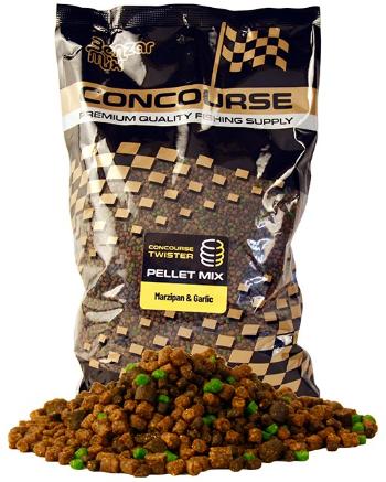 Benzar mix mikro pelety concourse twister pellet mix 2 a 4 mm 800 g - marcipán česnek