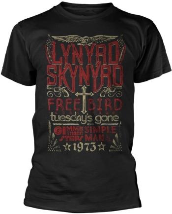 Lynyrd Skynyrd Tričko Free Bird 1973 Hits Unisex Black M