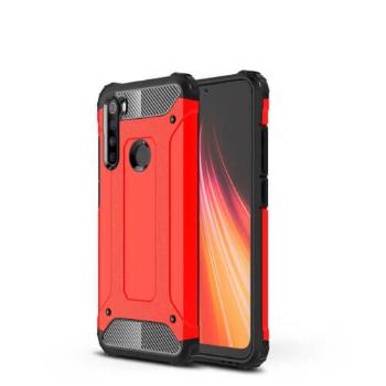 TOUGH Ochranný kryt Xiaomi Redmi Note 8 červený