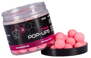 Nash plávajúce boilie pop ups citruz pink 75 g - 15 mm