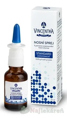 Vincentka Standard nosný sprej 25 ml
