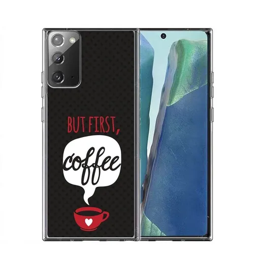 PROTEMIO MY ART Ochranný kryt Samsung Galaxy Note 20 COFFEE (056)