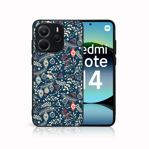 MY ART Kryt s vianočným dizajnom Xiaomi Redmi Note 14 MISTLETOE (070)
