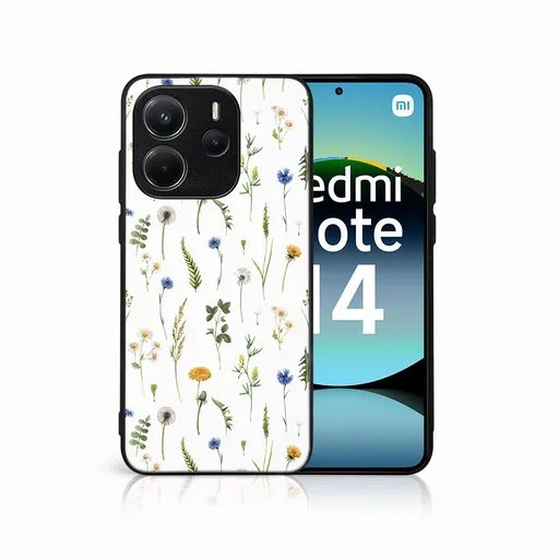 MY ART Ochranný kryt pre Xiaomi Redmi Note 14 WILDFLOWER (153)