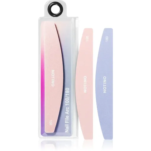 Notino Nail Tools Nail File Arc klasický pilník na nechty s dvomi hrubosťami 100/180 1 ks