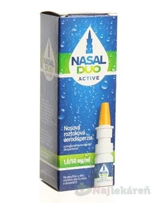 NASAL DUO ACTIVE 1,0/50 mg/ml 10 ml