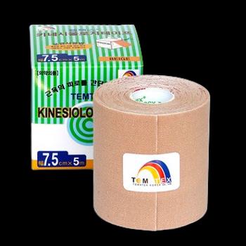 TEMTEX Kinesio tape Classic, béžova tejpovacia páska 7,5 cm x 5 m